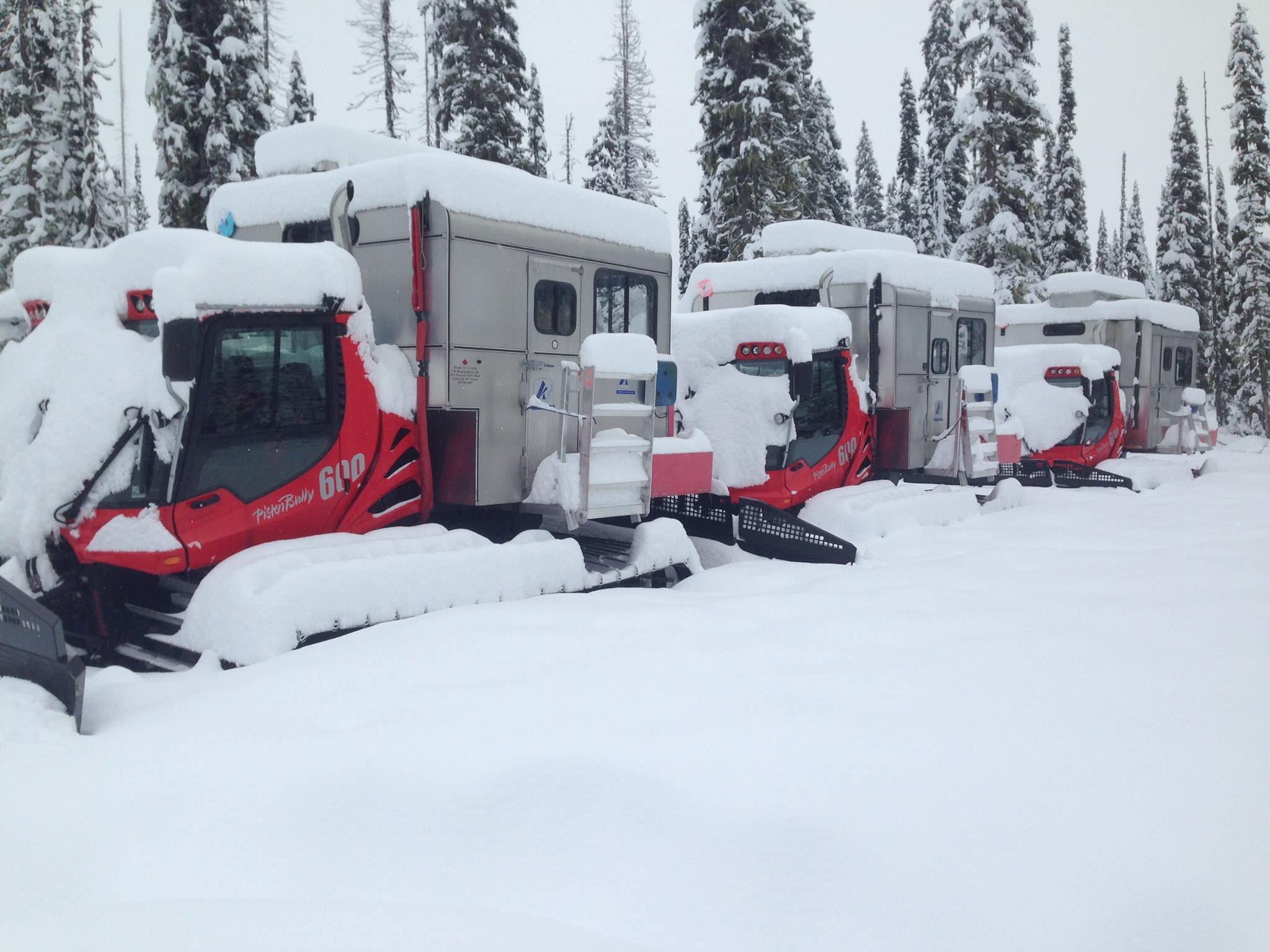These Snowcats are waiting for you at K3 Catskiing