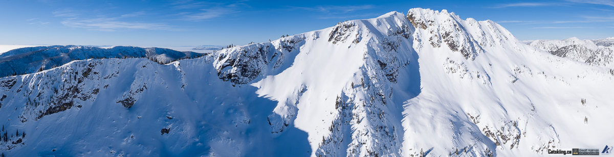 Some epic lines wait at K3 Catskiing