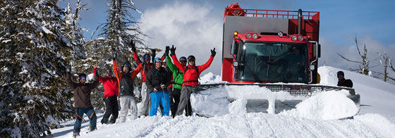 Catskiing Rossland BC British Columbia