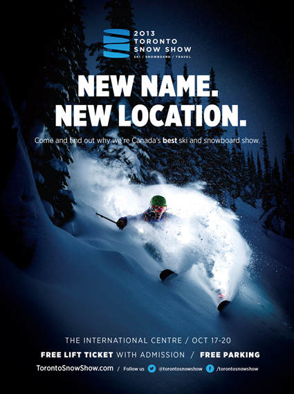 toronto snowshow 2013 poster