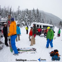 Staging Area at Valhalla Powdercats