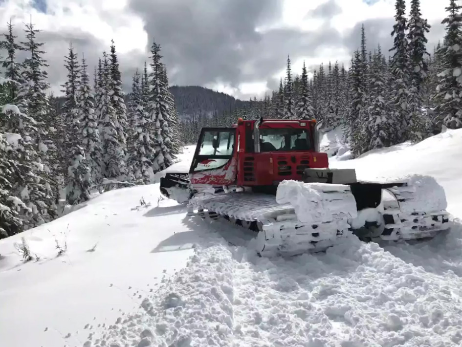 First POW of the season at Big Red Catskiing